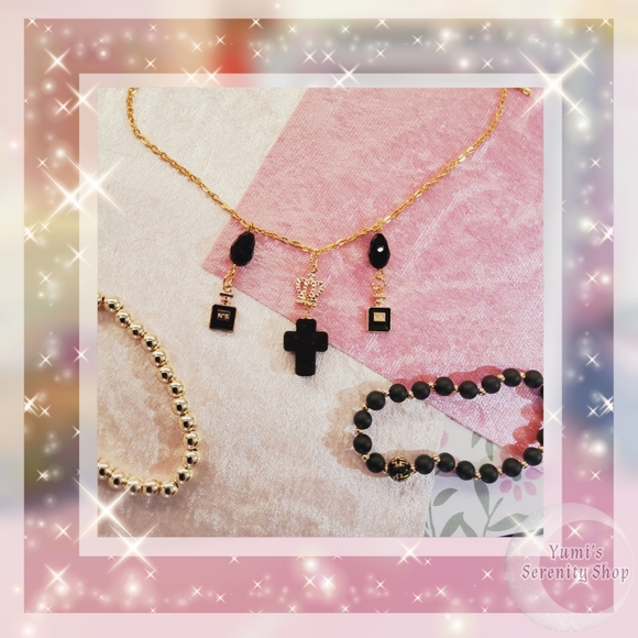 SOLD:   Charm Necklace - Picture 2 of 2